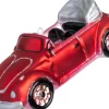 Intratuin kerst ornament auto rood 11,9 x 4,7 x 4,3 cm