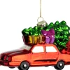 Intratuin kerst ornament auto 12,5 x 5 x 7,5 cm