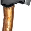 Intratuin kerst ornament bijl bruin / zwart 5,2 x 2,4 x 10,8 cm