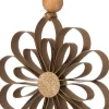 Intratuin kerst ornament bloem Florien goud D 10 cm
