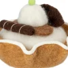Intratuin kerst ornament Bolo ijs wafel bruin 10 x 10 x 7 cm