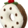 Intratuin kerst ornament Bolo donut met stippen bruin D 10 H 3,5 cm