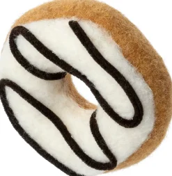 Intratuin kerst ornament Bolo donut bruin D 10 H 3,5 cm