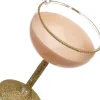 Intratuin kerst ornament Chamton champagneglas roze D 7 H 10 cm