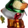 Intratuin kerst ornament Cobie pelikaan multi 5,4 x 3,7 x 12,9 cm