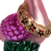 Intratuin kerst ornament Cobie flamingo roze 5,5 x 3,2 x 11,7 cm
