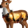 Intratuin kerst ornament Cobie rendier bruin 10,3 x 3,9 x 13,2 cm