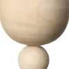 Intratuin kerst ornament Crayo hout 3,5 x 3,5 x 12 cm