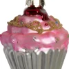 Intratuin kerst ornament cupcake 6 x 6 x 7 cm