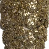 Intratuin kerst ornament dennenappel grijs / goud D 7,5 H 17 cm