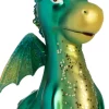 Intratuin kerst ornament dino groen 7,8 x 5,1 x 10,7 cm