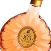 Intratuin kerst ornament drankfles oranje 7 x 2,7 x 9,7 cm