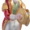 Intratuin kerst ornament fanfaremuzikant bekkens 5 x 5,6 x 18 cm
