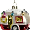 Intratuin kerst ornament foodtruck 7,5 x 5,5 x 5,5 cm