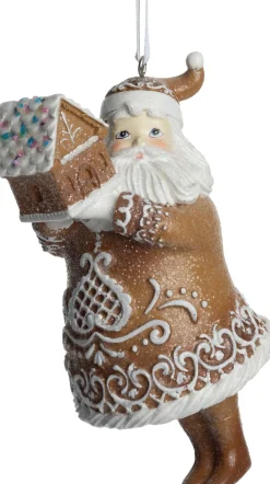 Intratuin kerst ornament Gemma kerstman 8 x 6,2 x 13 cm