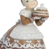 Intratuin kerst ornament Gemma kerstvrouw 9 x 7 x 13,4 cm