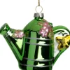Intratuin kerst ornament gieter groen 10 x 4,5 x 8,5 cm