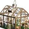 Intratuin kerst ornament huis 7,5 x 5,1 x 7 cm