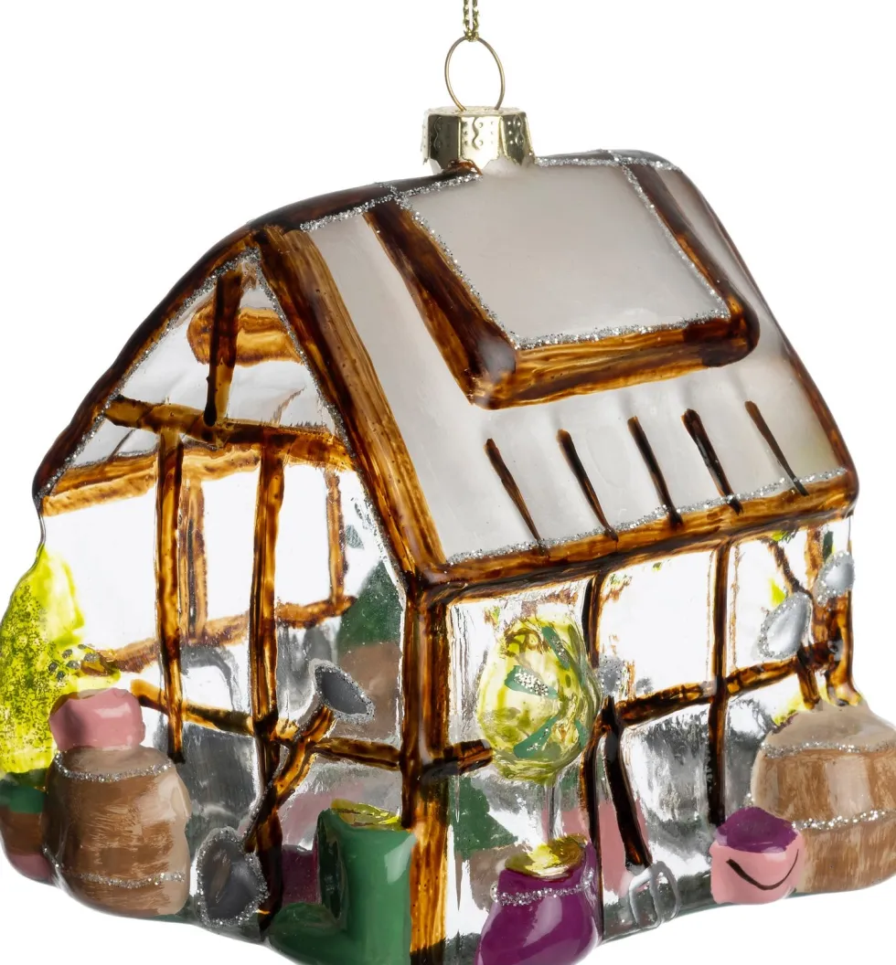 Intratuin kerst ornament huis 10 x 9 x 10,3 cm