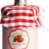 Intratuin kerst ornament jampot roze D 4,5 H 7,5 cm