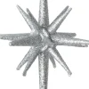 Intratuin kerst ornament Jara ster zilver D 9,5 H 14 cm