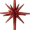Intratuin kerst ornament Jara ster rood D 9,5 H 14 cm