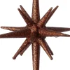 Intratuin kerst ornament Jara ster bruin D 9,5 H 14 cm