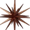 Intratuin kerst ornament Jens ster bruin D 15 H 15 cm