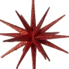 Intratuin kerst ornament Jens ster rood D 15 H 15 cm