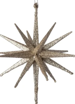 Intratuin kerst ornament Jens ster beige D 15 H 15 cm
