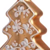 Intratuin kerst ornament kerstboom bruin 5 x 2 x 7,7 cm