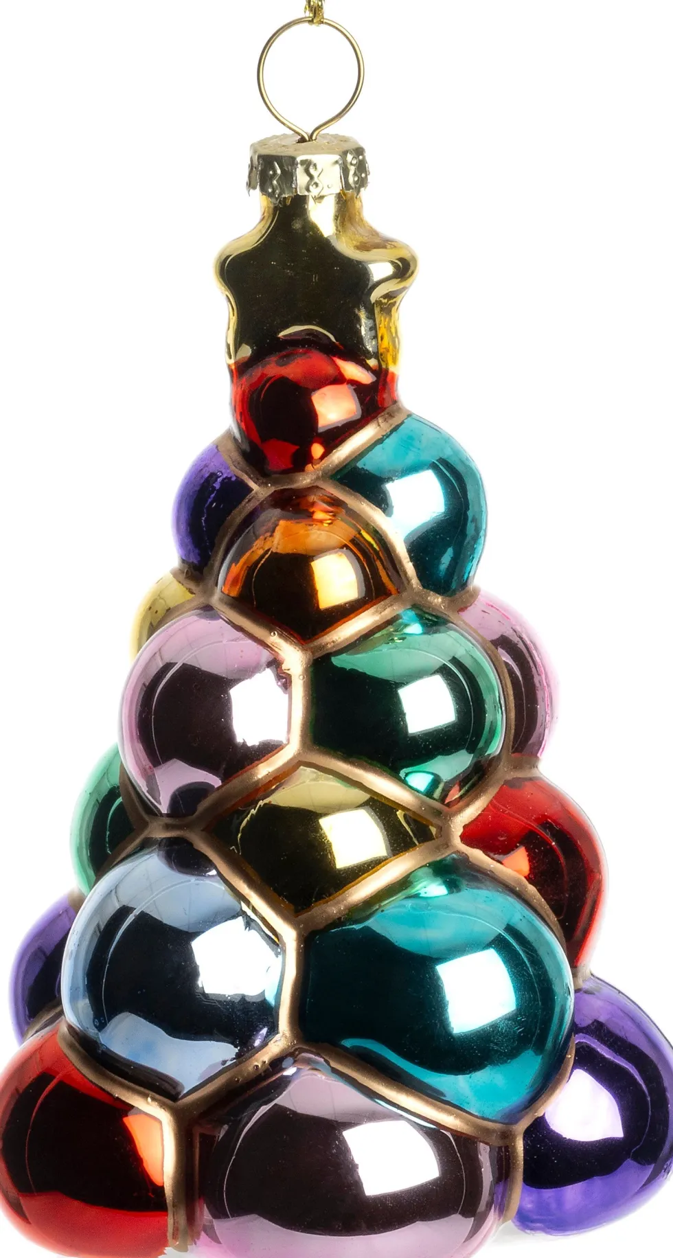 Intratuin kerst ornament kerstboom 6 x 6 x 10 cm