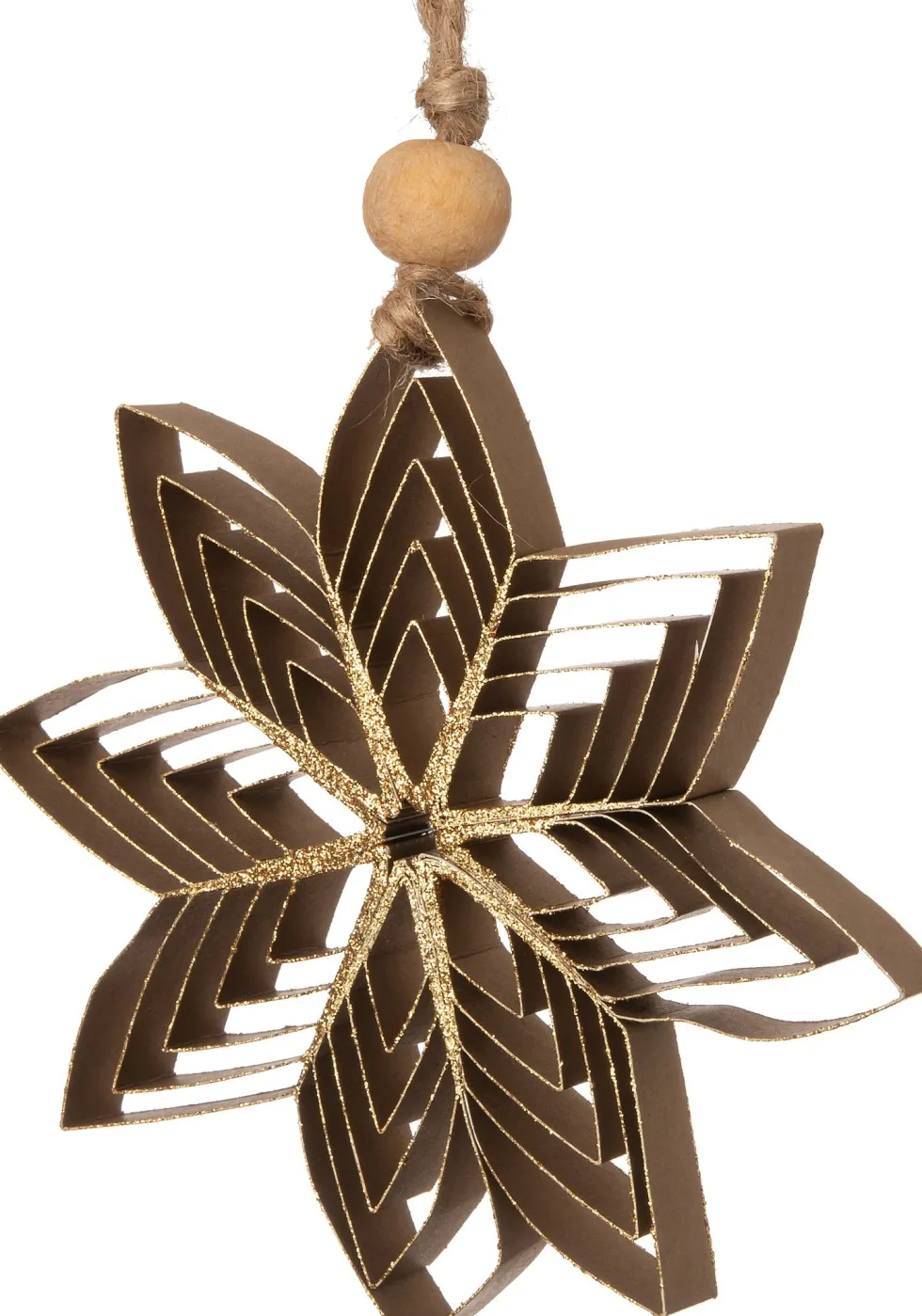 Intratuin kerst ornament kerstster Florian goud D 15 cm