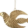 Intratuin kerst ornament Kvar vogel goud 7 x 10 x 0,1 cm