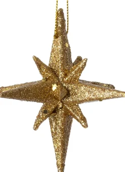 Intratuin kerst ornament Lars ster goud D 9,5 H 9 cm