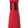 Intratuin kerst ornament Macy rood 4 x 1,5 x 22 cm