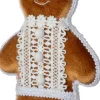 Intratuin kerst ornament Maglia gemberjongen bruin 13 x 2,5 x 20 cm