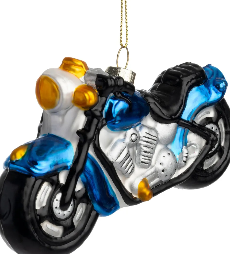 Intratuin kerst ornament motor 7,5 x 3 x 12 cm
