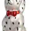 Intratuin kerst ornament Nonja hond wit 6,3 x 4,6 x 10,9 cm