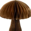 Intratuin kerst ornament paddenstoel Sieni goud D 9 H 10 cm
