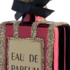 Intratuin kerst ornament parfum rood / goud 5,2 x 2,4 x 9,3 cm