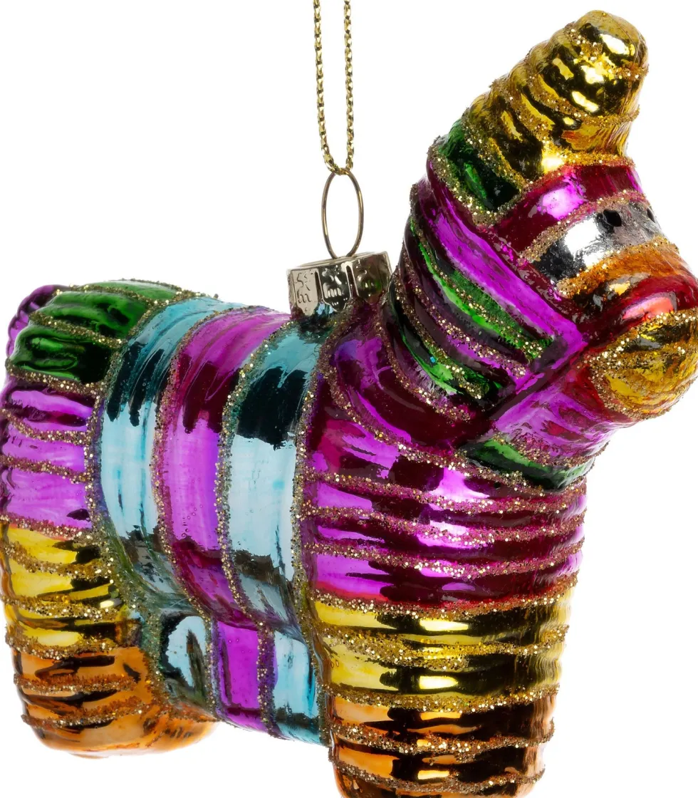 Intratuin kerst ornament pinata multi 3,5 x 9 x 8,5 cm