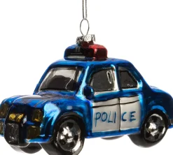 Intratuin kerst ornament politieauto 12 x 5,8 x 8 cm