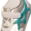 Intratuin kerst ornament schoen blauw H 4,8 cm