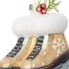 Intratuin kerst ornament Skita schaatsen crème 7 x 7 x 6 cm