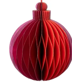 Intratuin kerst ornament Steven bol roze D 13 cm