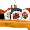 Intratuin kerst ornament sushiplate 12 x 4,7 x 4,7 cm