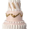 Intratuin kerst ornament taart goud D 7,5 H 18,5 cm