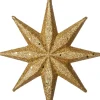 Intratuin kerst ornament Tibbe ster goud 15 x 1,5 x 17 cm