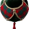Intratuin kerst ornament Timan kerstbal rood / groen D 13 H 21 cm